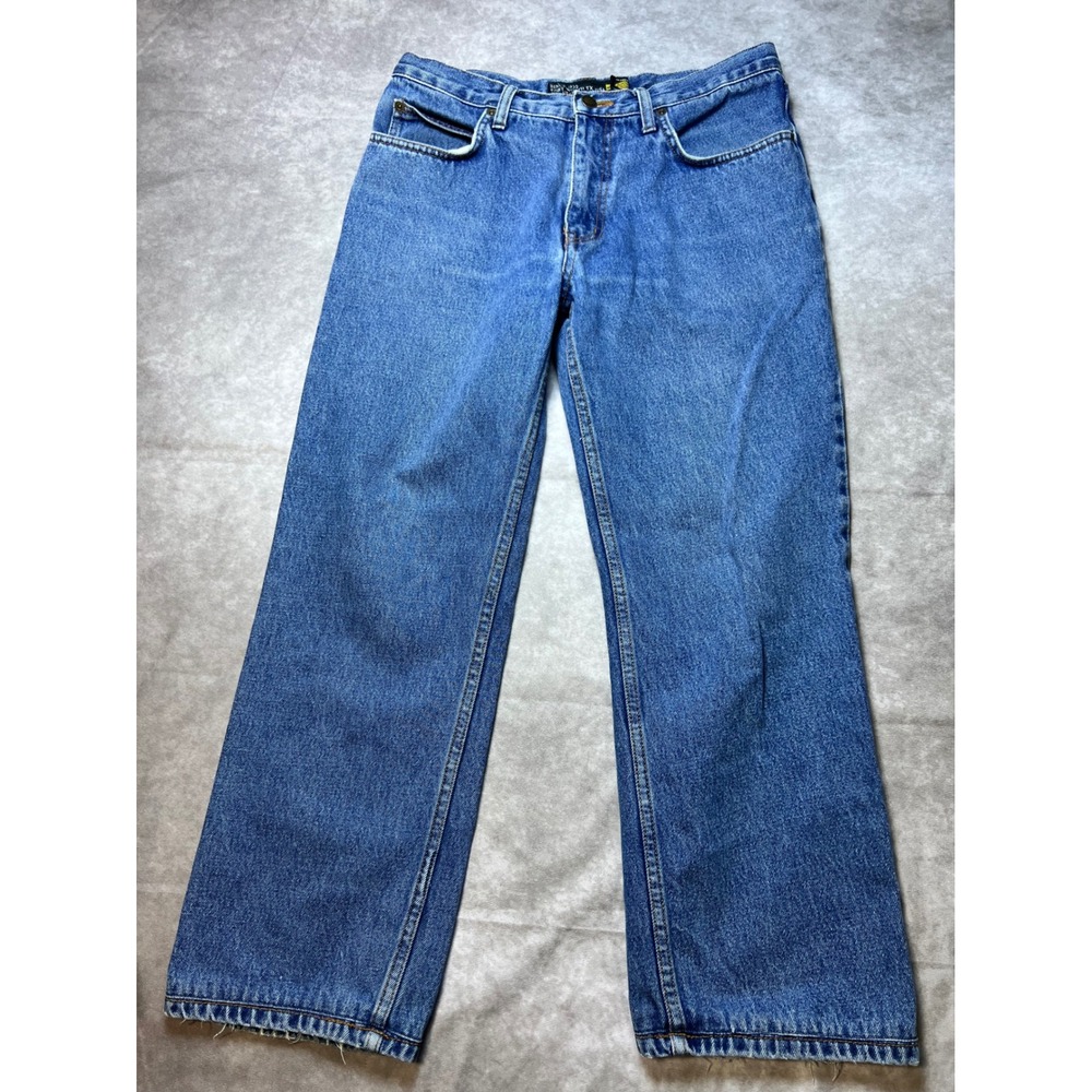 Dickies Jeans USA Mens 32 Blue Straight Leg Cotton Workwear Denim 1129